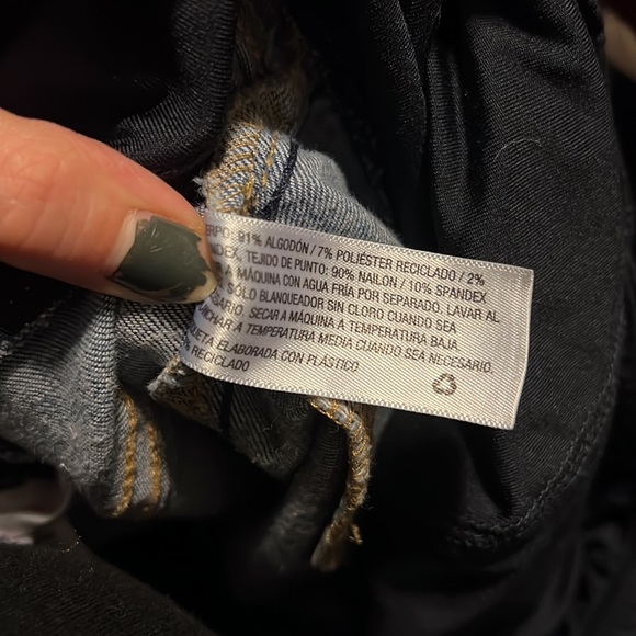 - Isabel Maternity Criss cross Panel Jeans - Picture 3 of 7